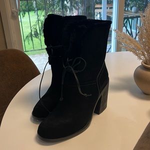 Ugg heeled boots